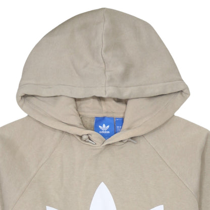 Mens UK Size M adidas Beige Pullover Hoodie
