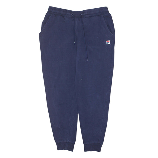 Mens UK Size M FILA Regular Fit Sweatpants Blue Trousers