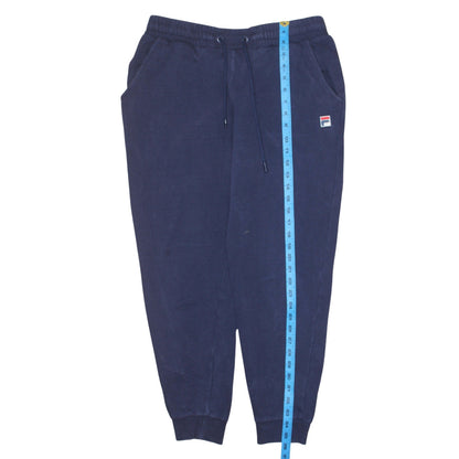 Fila Men's Blue Regular Fit Sweatpants Joggers M