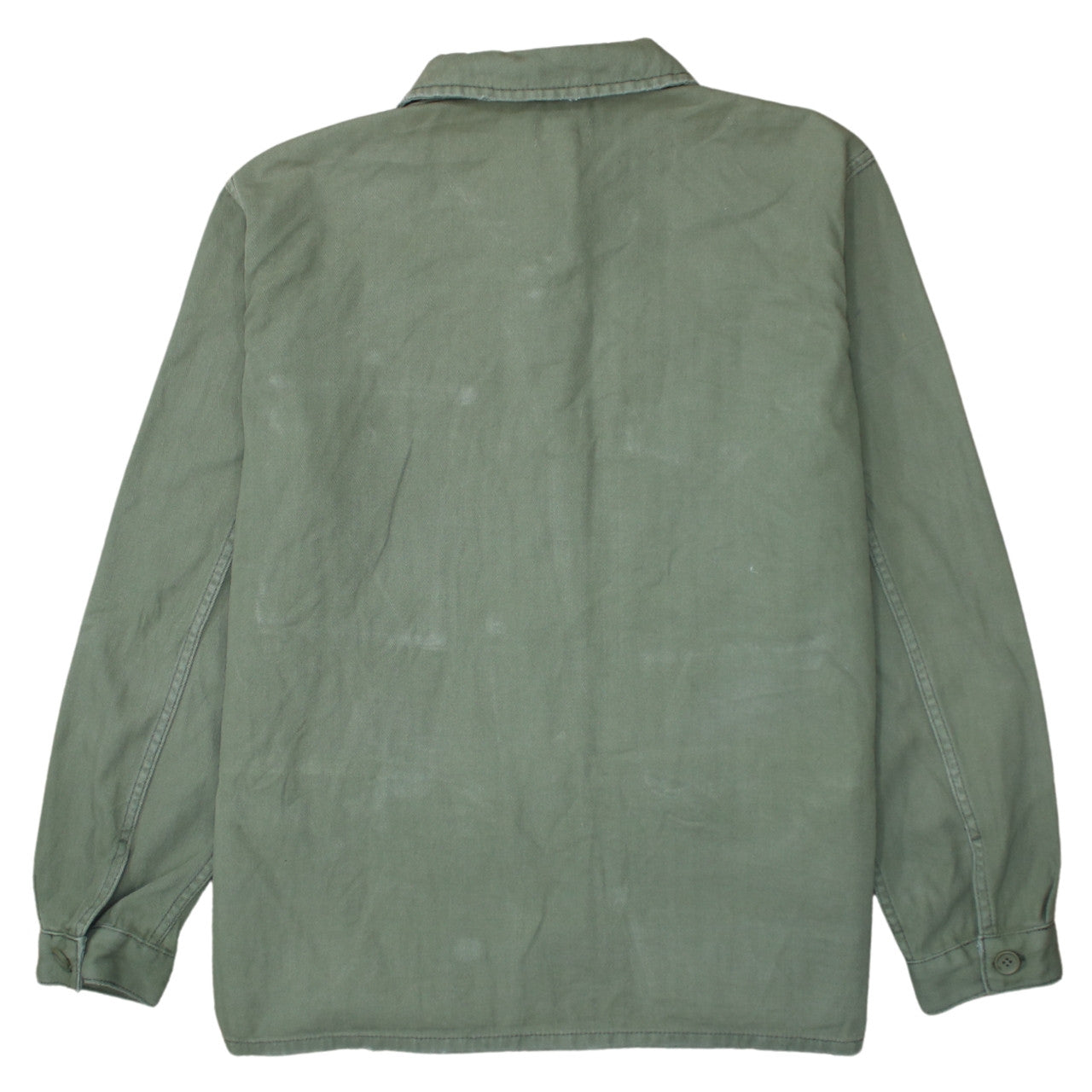 Womens UK Size 16 Topshop Green Basic Button-Up