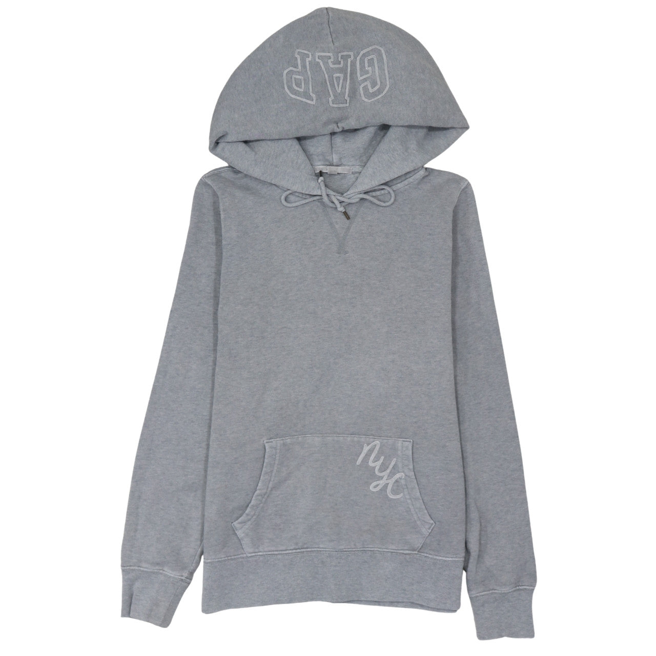 Womens UK Size M Gap Grey Pullover Hoodie