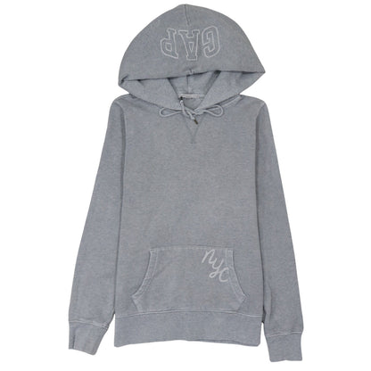 Womens UK Size M Gap Grey Pullover Hoodie