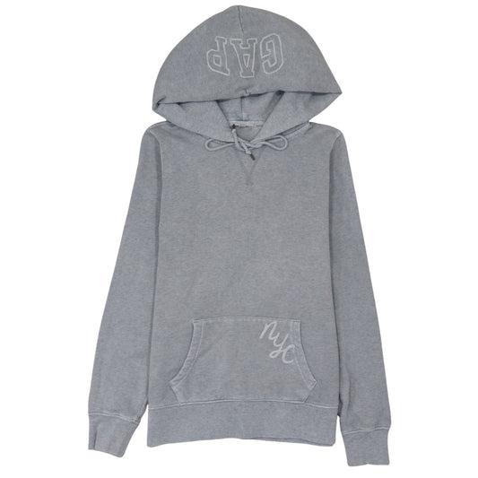 Womens UK Size M Gap Grey Pullover Hoodie