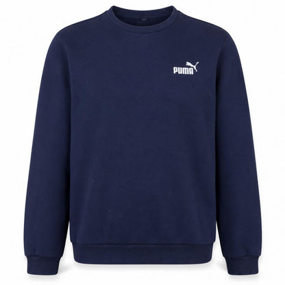 Mens UK Size M PUMA Blue Pullover Sweatshirt