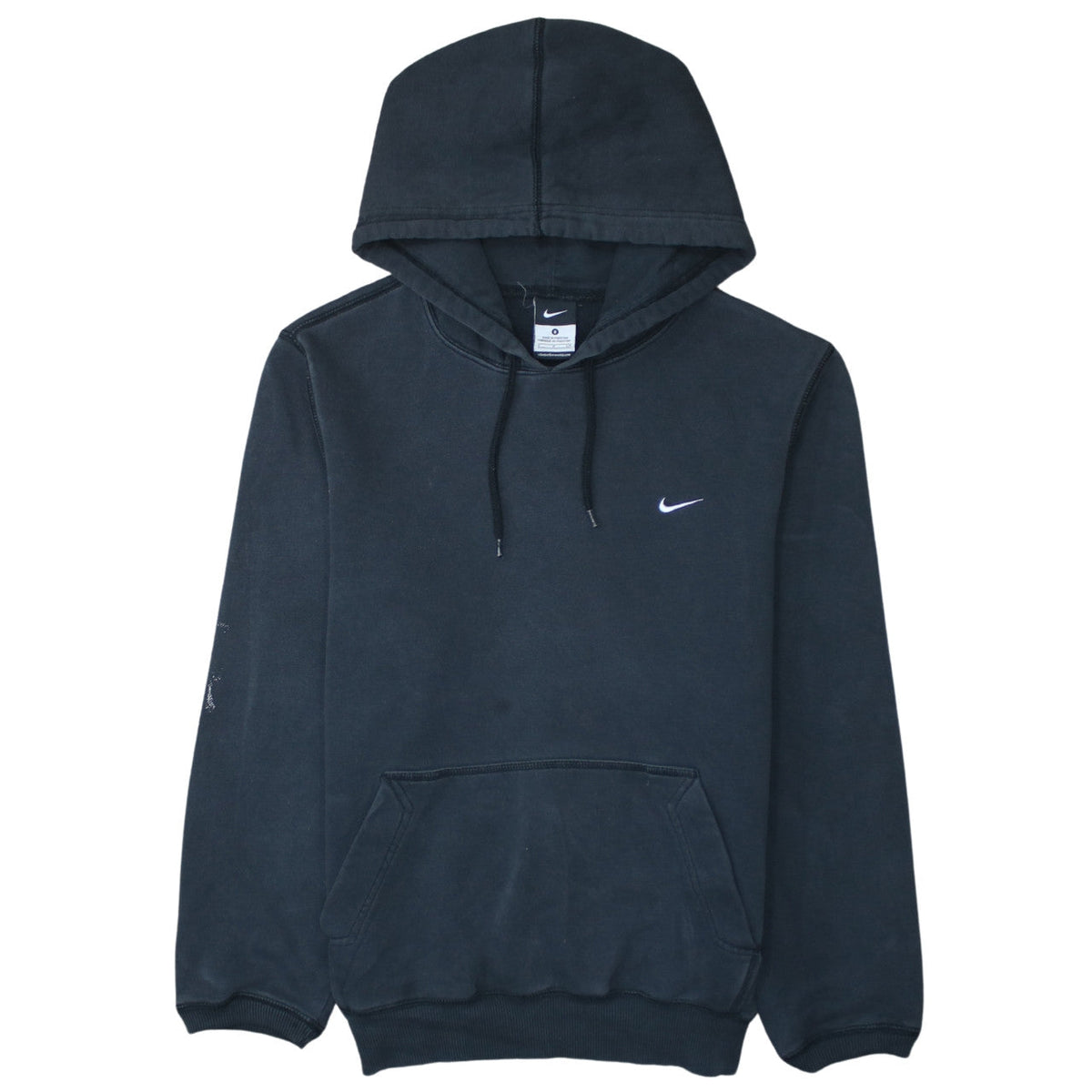 Mens UK Size S Nike Black Pullover Hoodie