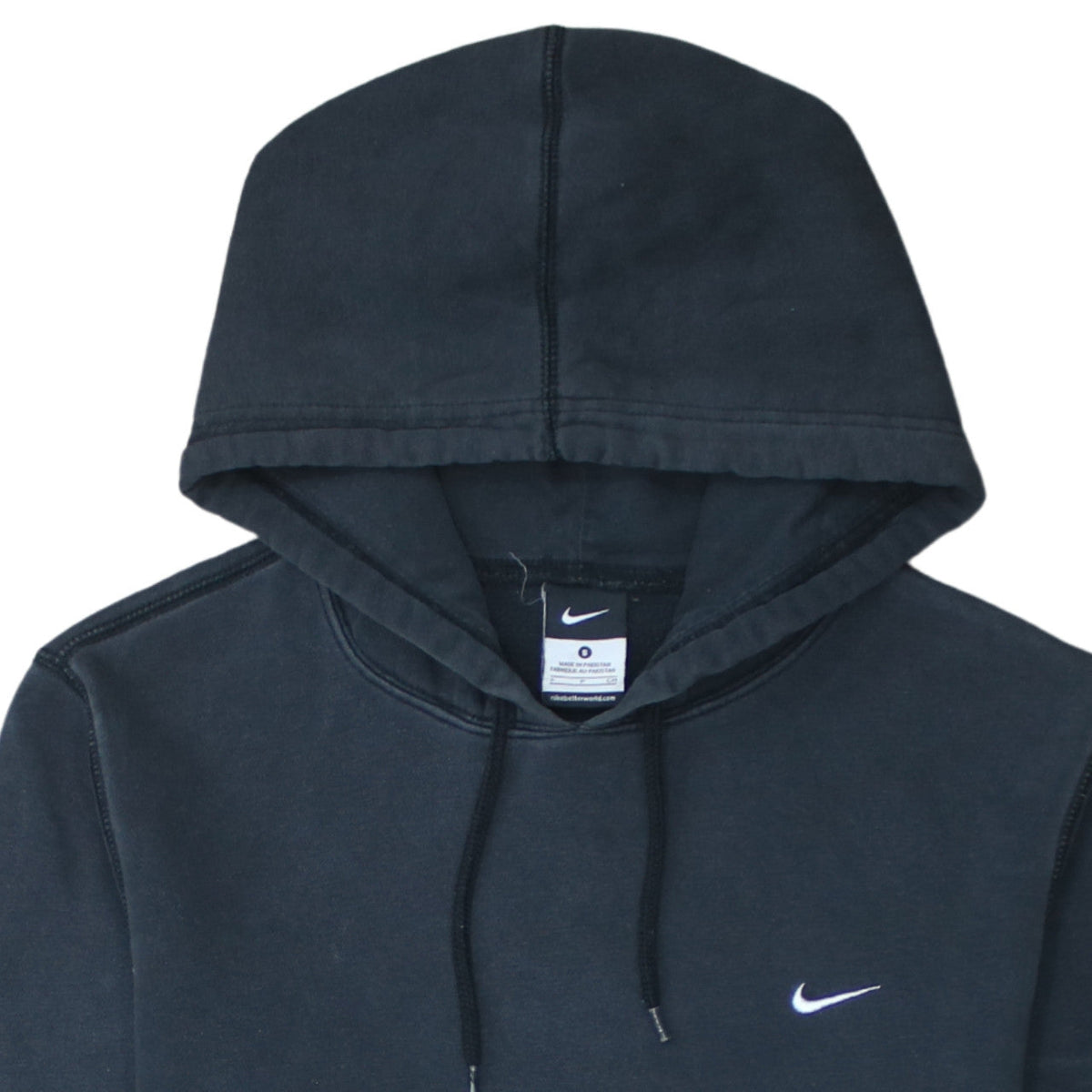 Mens UK Size S Nike Black Pullover Hoodie