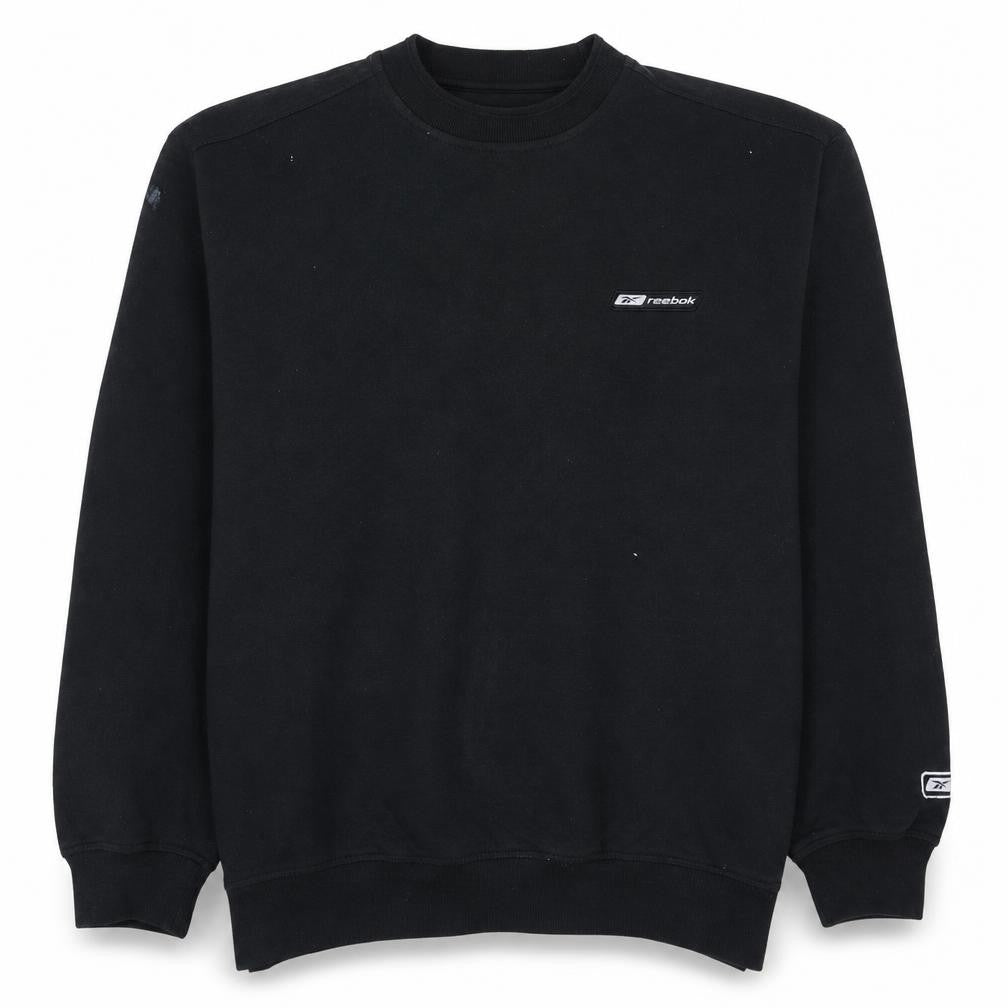 Mens UK Size S Reebok Black Pullover Sweatshirt