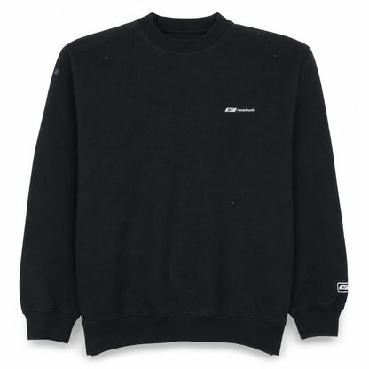 Mens UK Size S Reebok Black Pullover Sweatshirt
