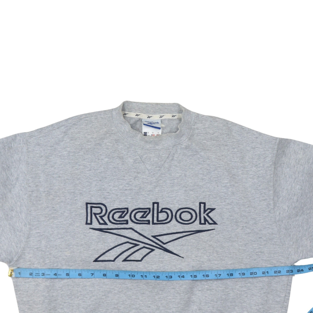 Mens UK Size S Reebok Grey Pullover Sweatshirt