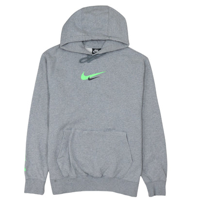 Mens UK Size M Nike Grey Pullover Hoodie