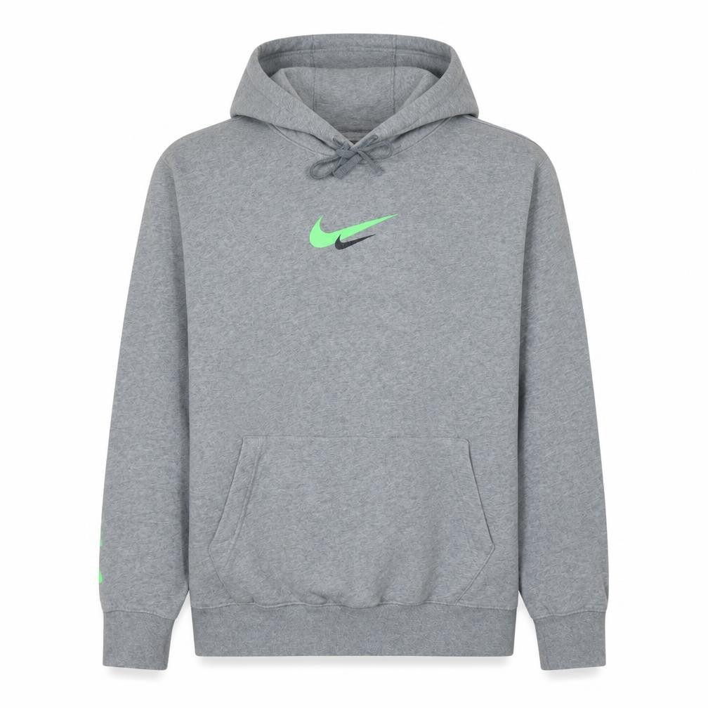 Mens UK Size M Nike Grey Pullover Hoodie