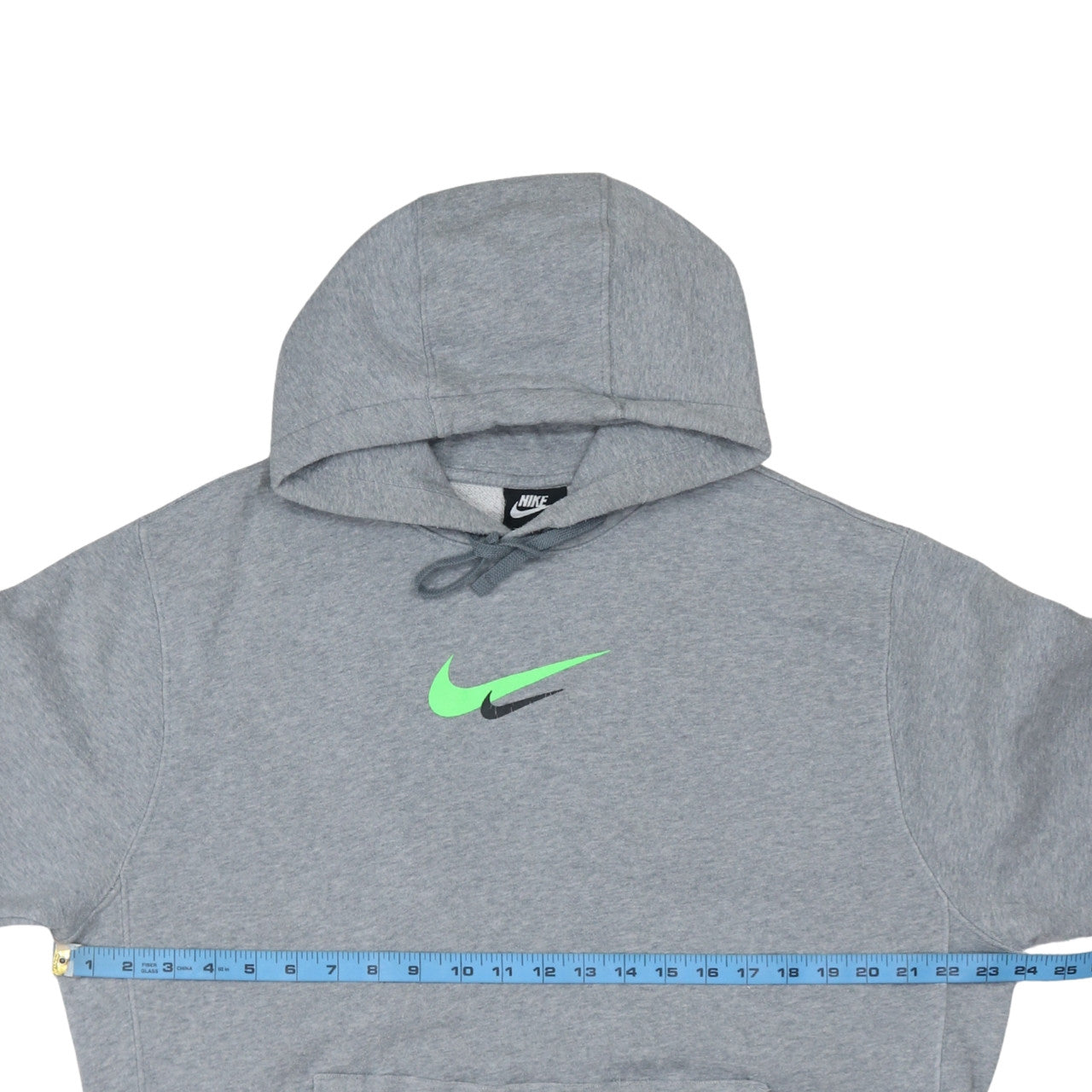 Mens UK Size M Nike Grey Pullover Hoodie