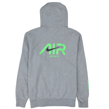 Mens UK Size M Nike Grey Pullover Hoodie