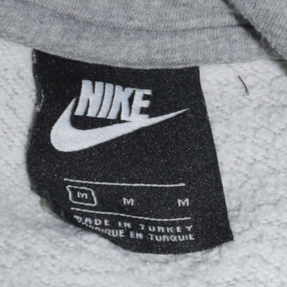 Mens UK Size M Nike Grey Pullover Hoodie