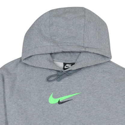 Mens UK Size M Nike Grey Pullover Hoodie