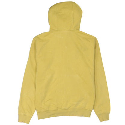 Mens UK Size M Nike Yellow Full Zip Hoodie