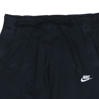 Mens UK Size M Nike Regular Fit Jogger Black Trousers