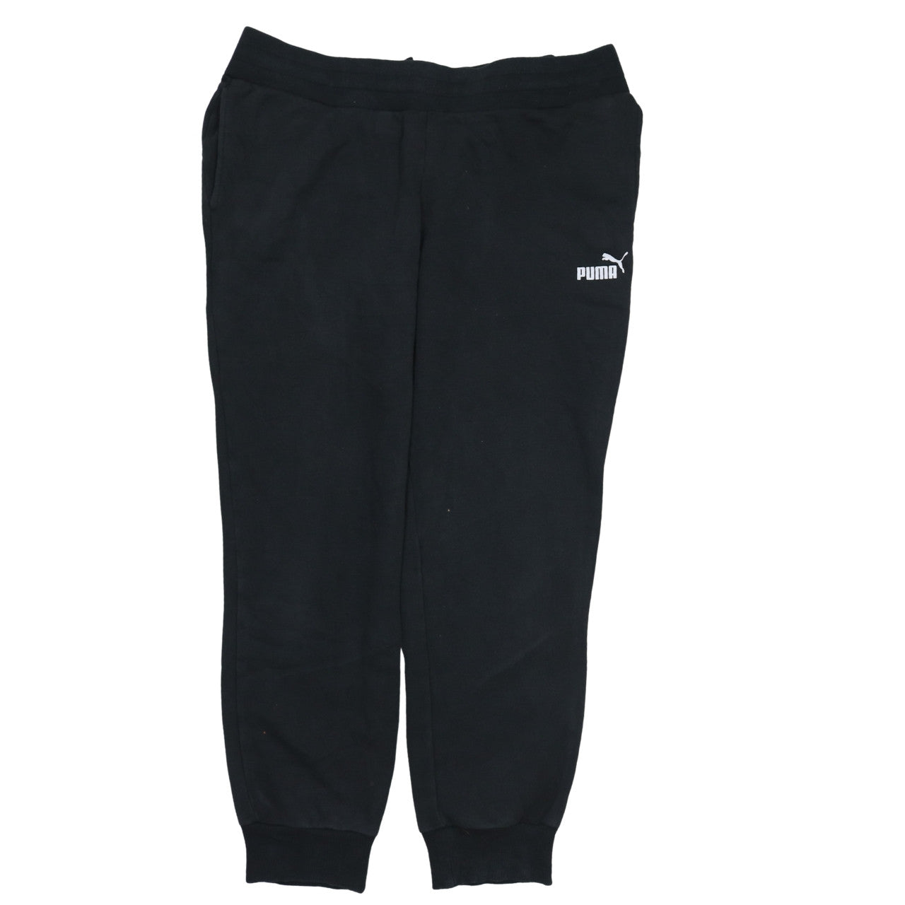 Womens UK Size S PUMA Regular Fit Jogger Black Trousers