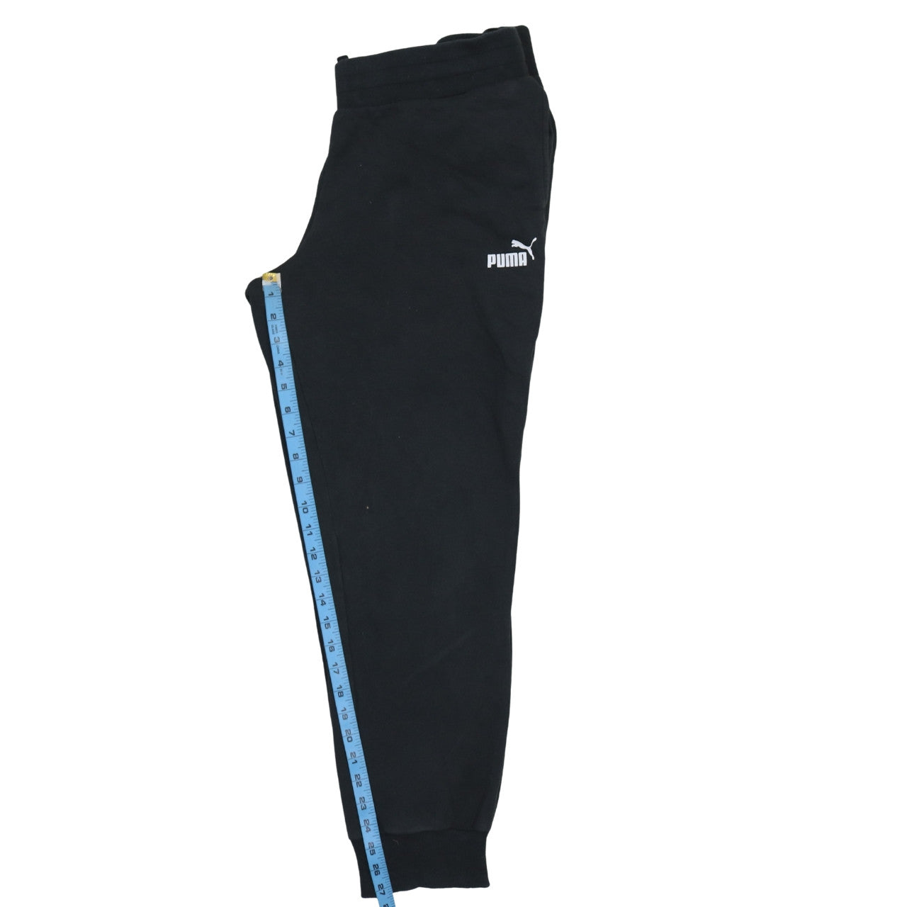 Womens UK Size S PUMA Regular Fit Jogger Black Trousers