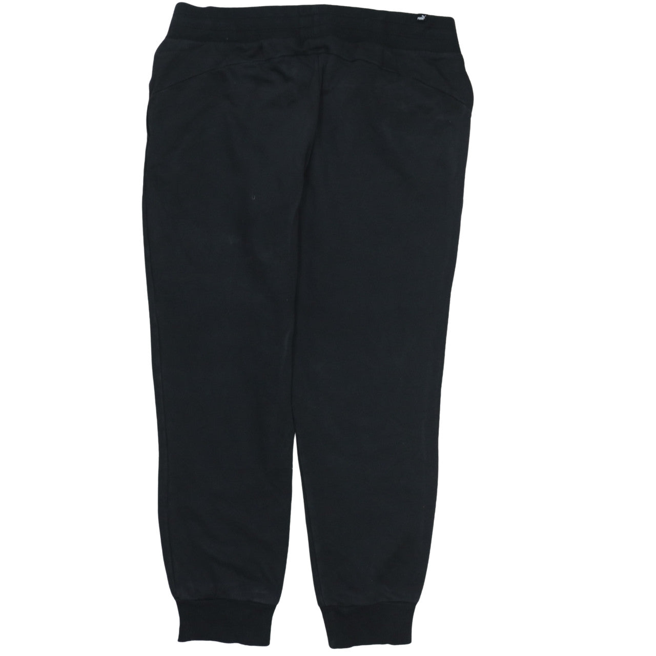 Womens UK Size S PUMA Regular Fit Jogger Black Trousers