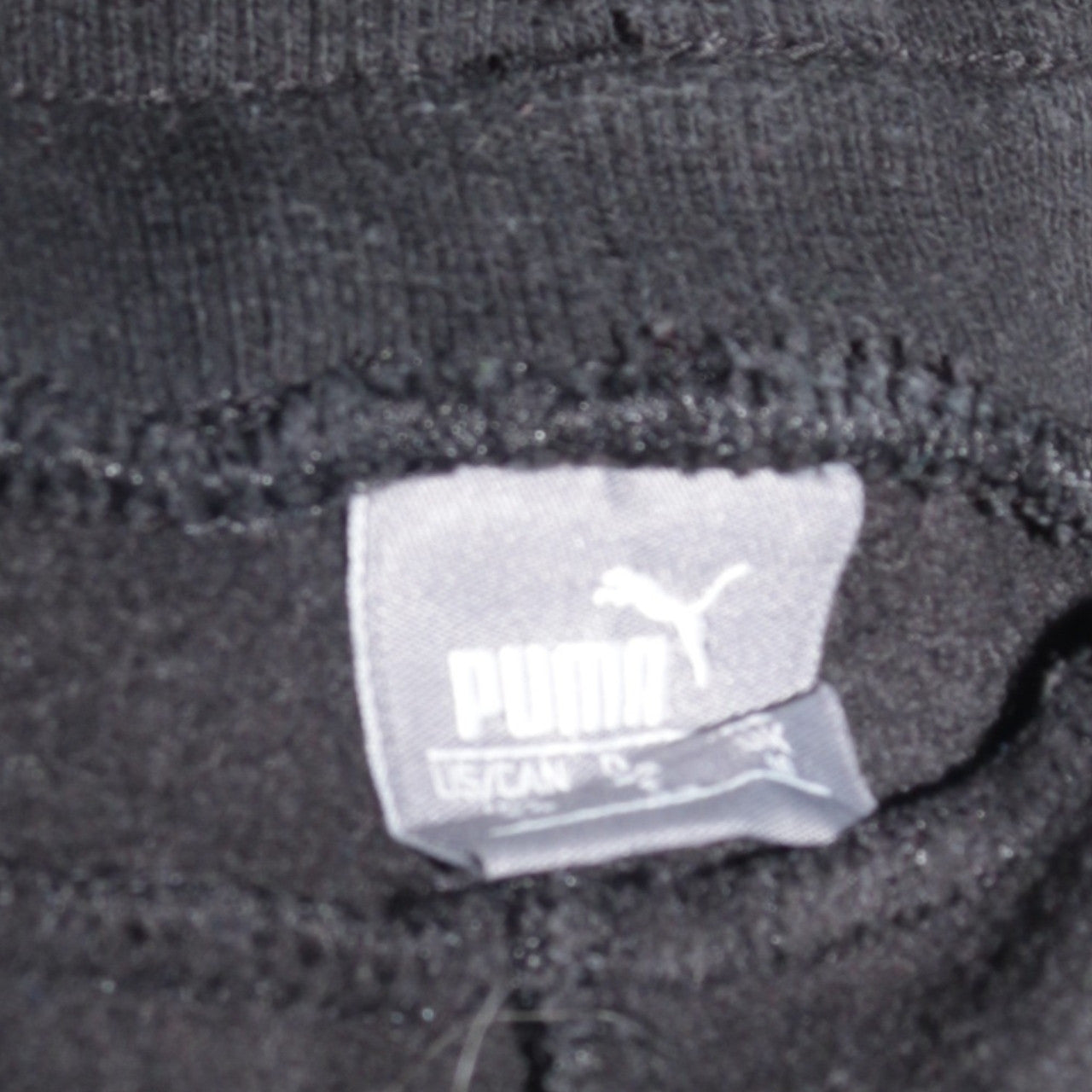Womens UK Size S PUMA Regular Fit Jogger Black Trousers