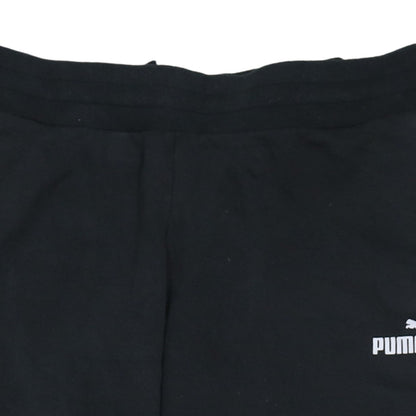 Womens UK Size S PUMA Regular Fit Jogger Black Trousers
