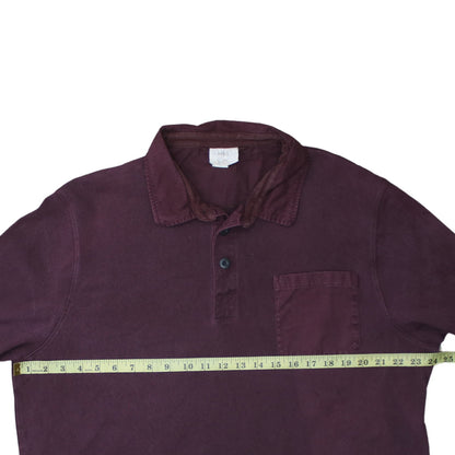 Marks and Spencer Men's 2XL Berry Purple Long Sleeve Button-Up Shirt