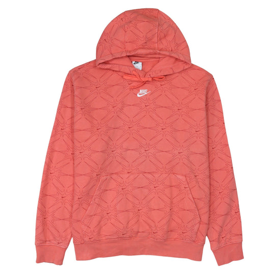 Womens UK Size XL Nike Pink Pullover Hoodie