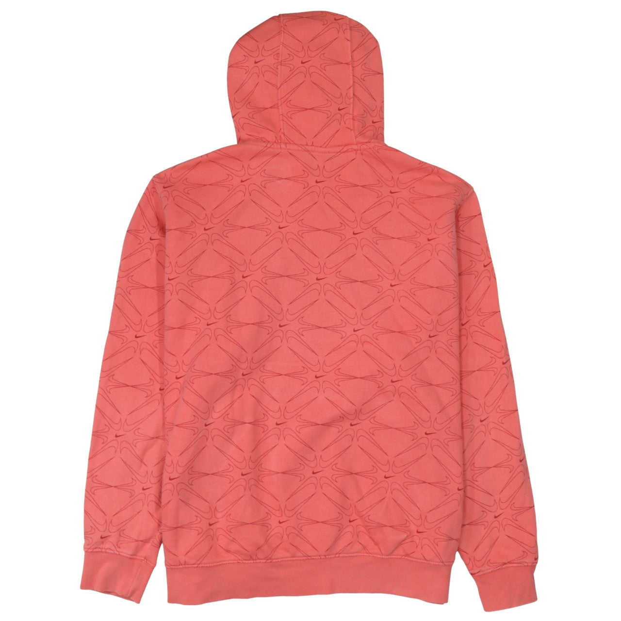 Womens UK Size XL Nike Pink Pullover Hoodie