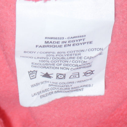 Womens UK Size XL Nike Pink Pullover Hoodie