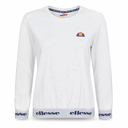 Womens UK Size XS ellesse White Pullover Sweatshirt