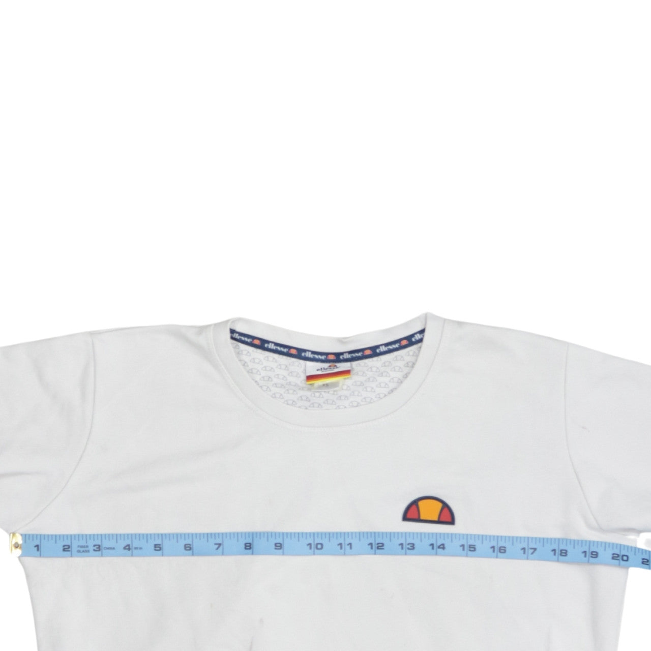 Womens UK Size XS ellesse White Pullover Sweatshirt