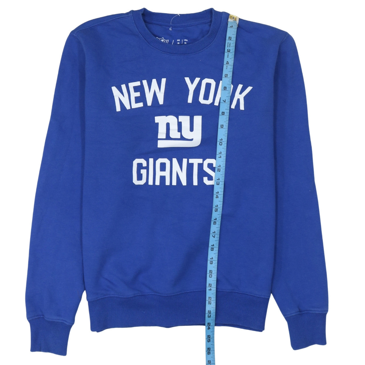Mens UK Size M Fanatics Blue Pullover Sweatshirt