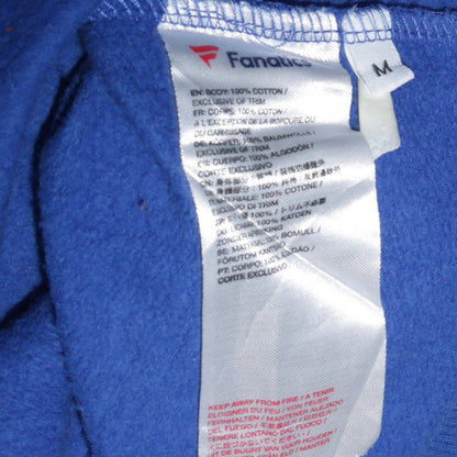 Mens UK Size M Fanatics Blue Pullover Sweatshirt