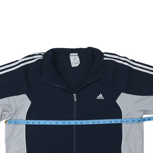 Mens UK Size XL adidas Blue Running & JoggingGym & TrainingFootball Jacket