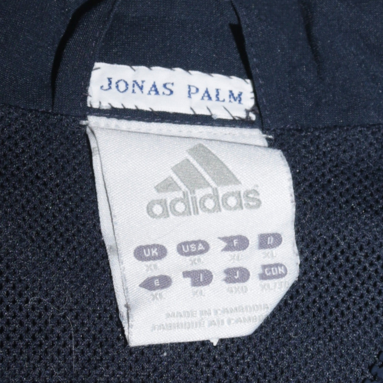 Mens UK Size XL adidas Blue Running & JoggingGym & TrainingFootball Jacket