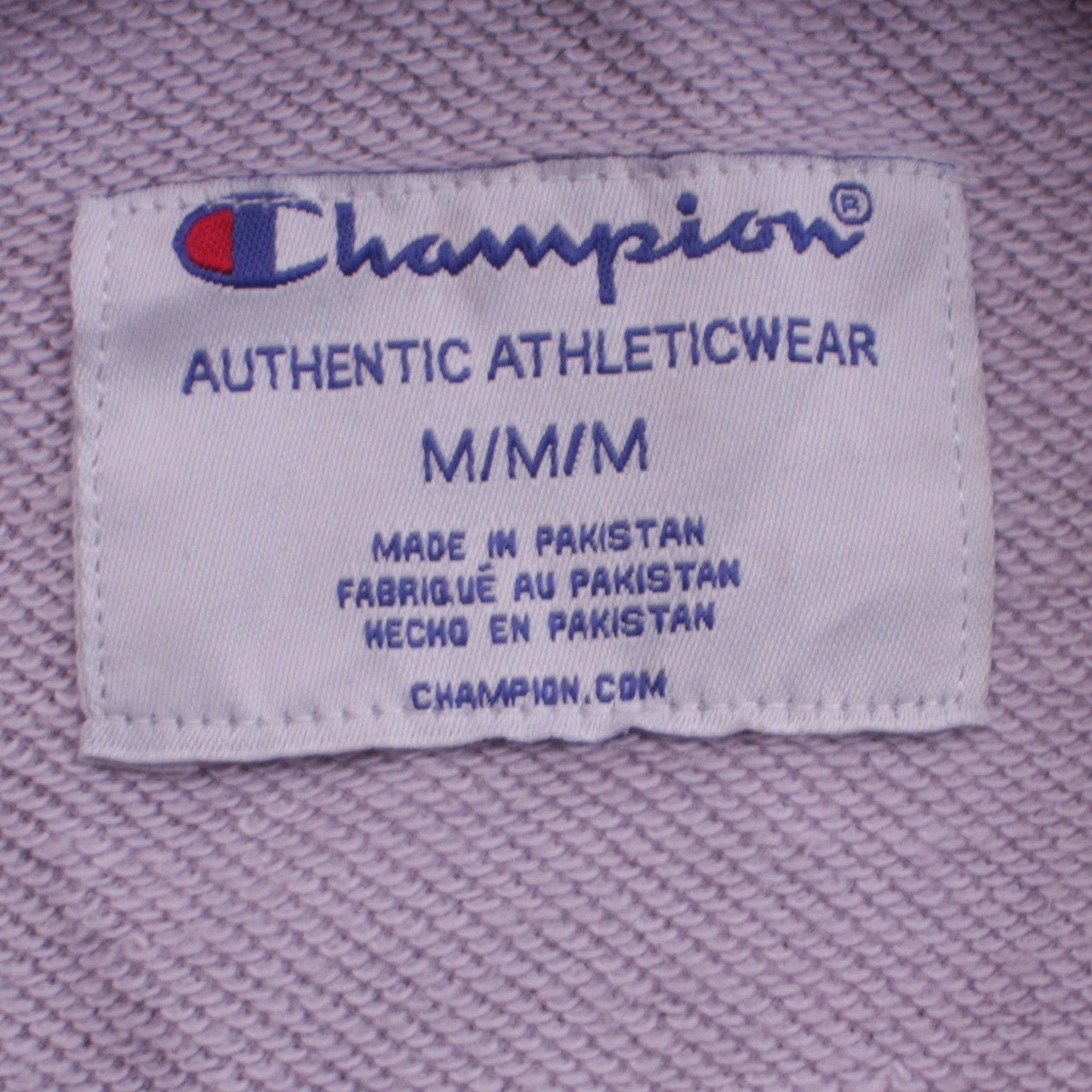 Womens UK Size M Champion Purple Pullover Hoodie