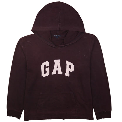 Womens UK Size XL Gap Brown Pullover Hoodie