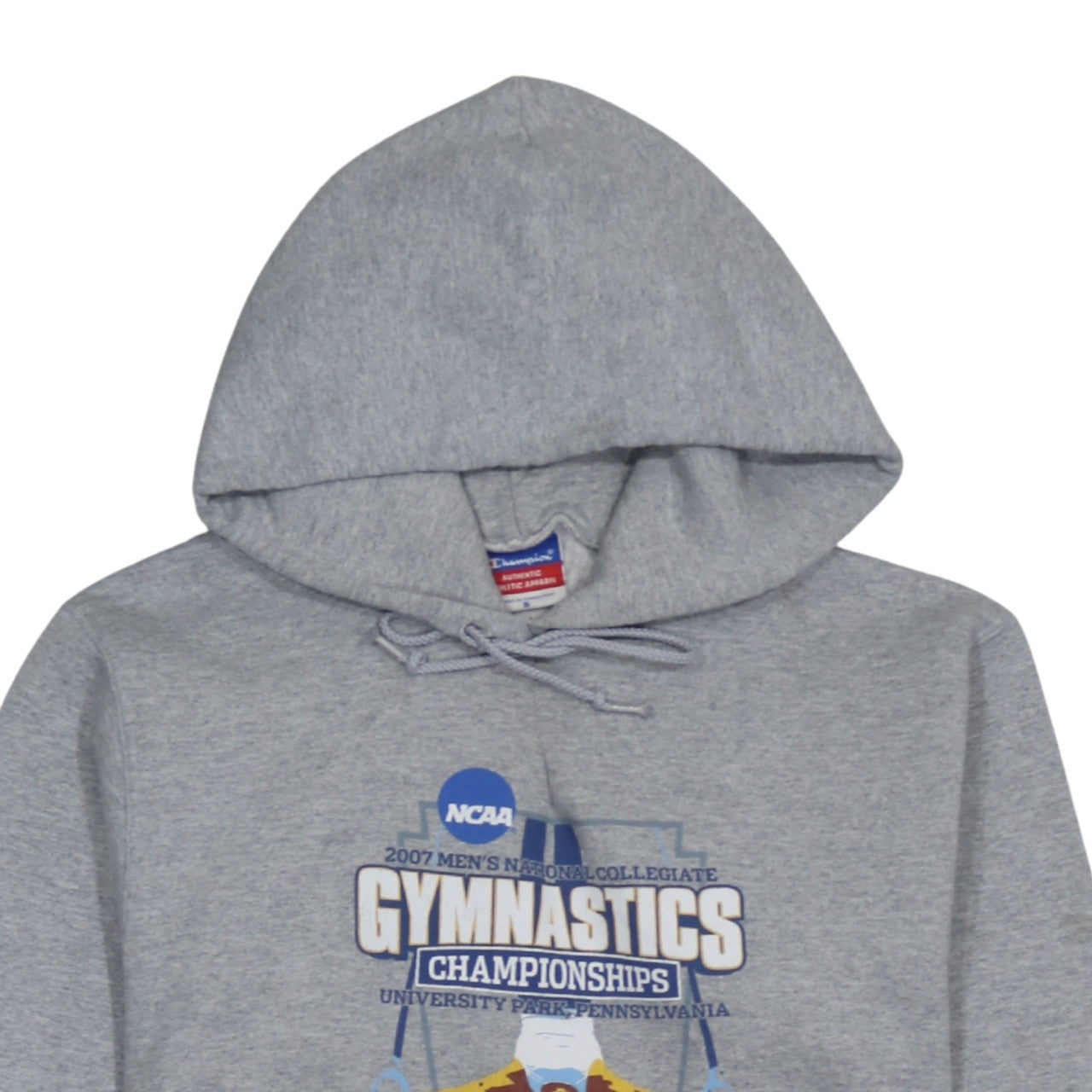 Mens UK Size S Champion Grey Pullover Hoodie