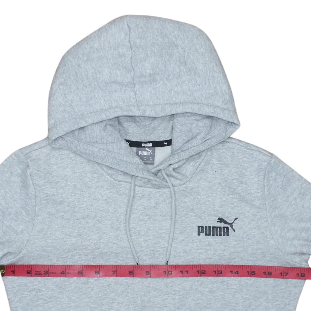 Mens UK Size XS PUMA Grey Pullover Hoodie
