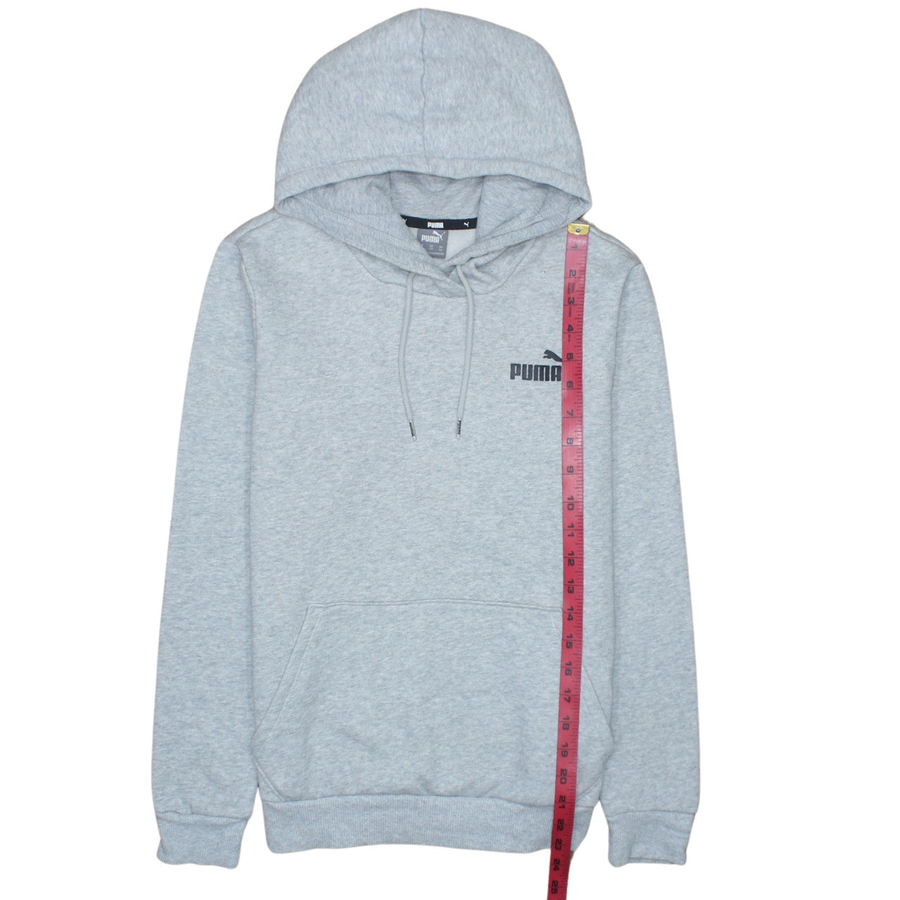 Mens UK Size XS PUMA Grey Pullover Hoodie