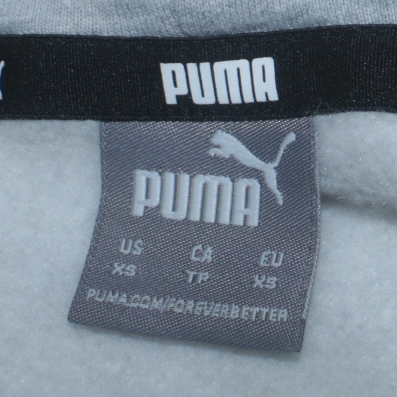 Mens UK Size XS PUMA Grey Pullover Hoodie
