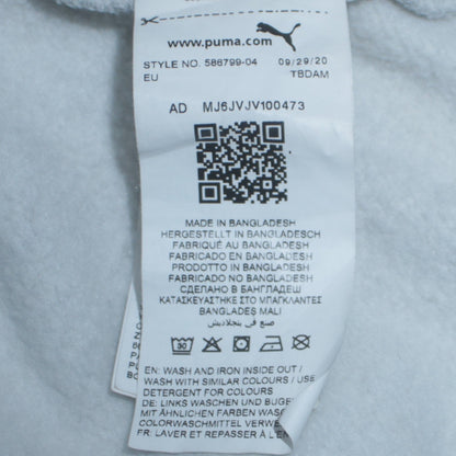 Mens UK Size XS PUMA Grey Pullover Hoodie