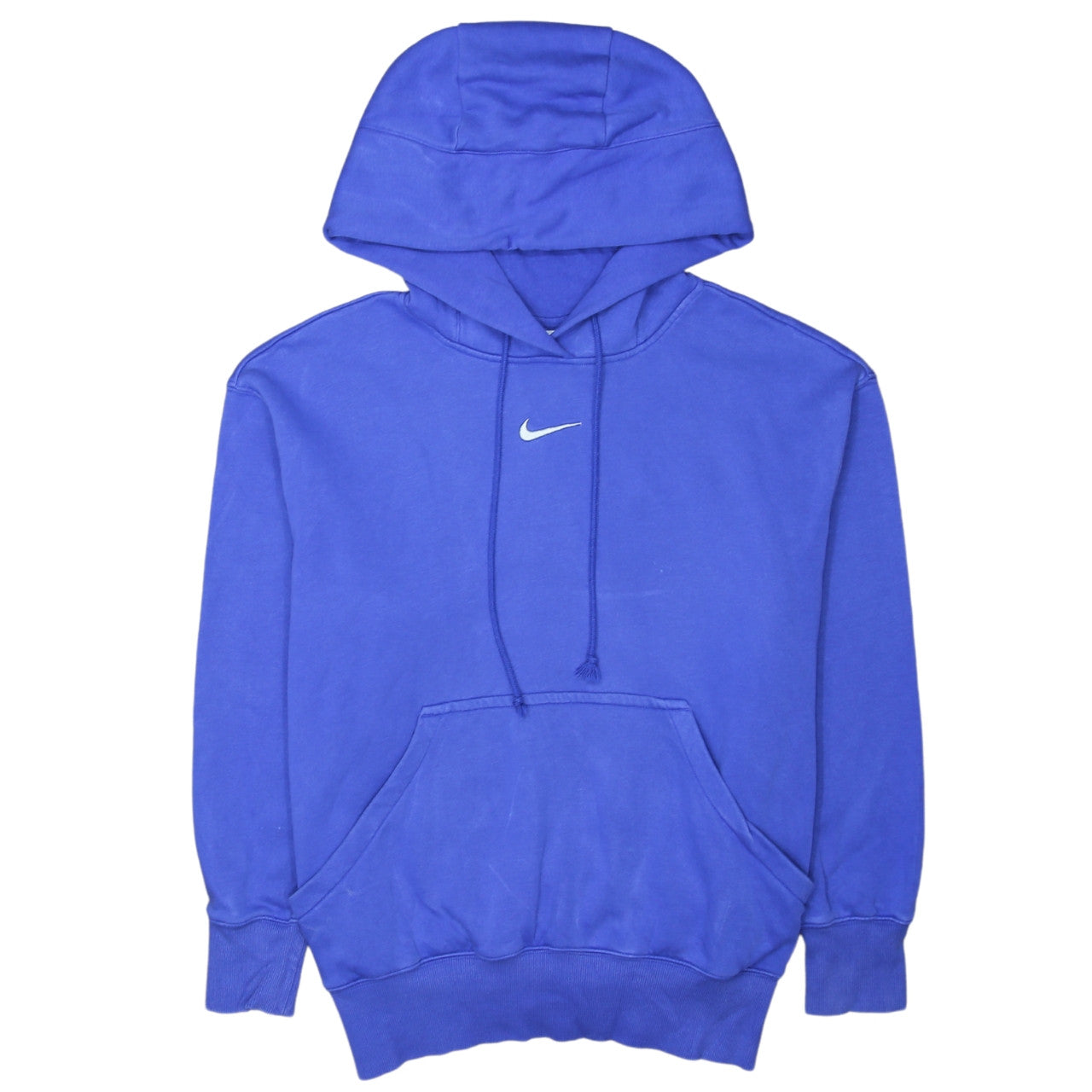 Womens UK Size XS Nike Blue Pullover Hoodie