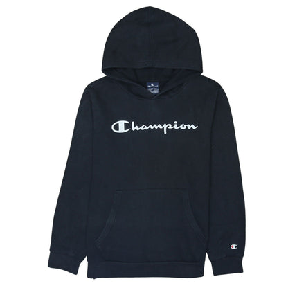 Boys UK Size 13-14 Years Champion Black Pullover Hoodie