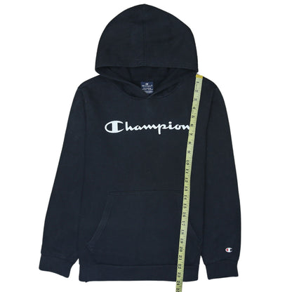 Boys UK Size 13-14 Years Champion Black Pullover Hoodie