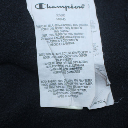 Boys UK Size 13-14 Years Champion Black Pullover Hoodie