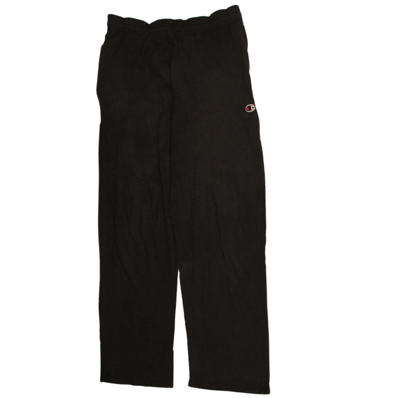 Mens UK Size S Champion Regular Fit Sweatpants Black Trousers