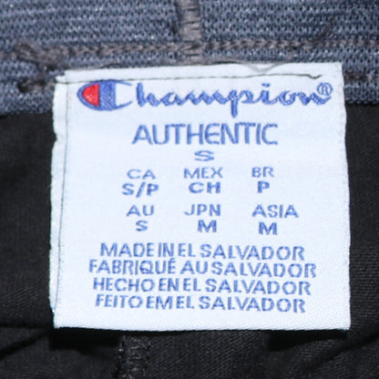 Mens UK Size S Champion Regular Fit Sweatpants Black Trousers