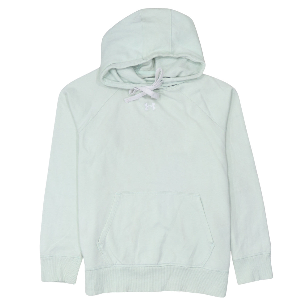 Womens UK Size M Under armour Green Pullover Hoodie